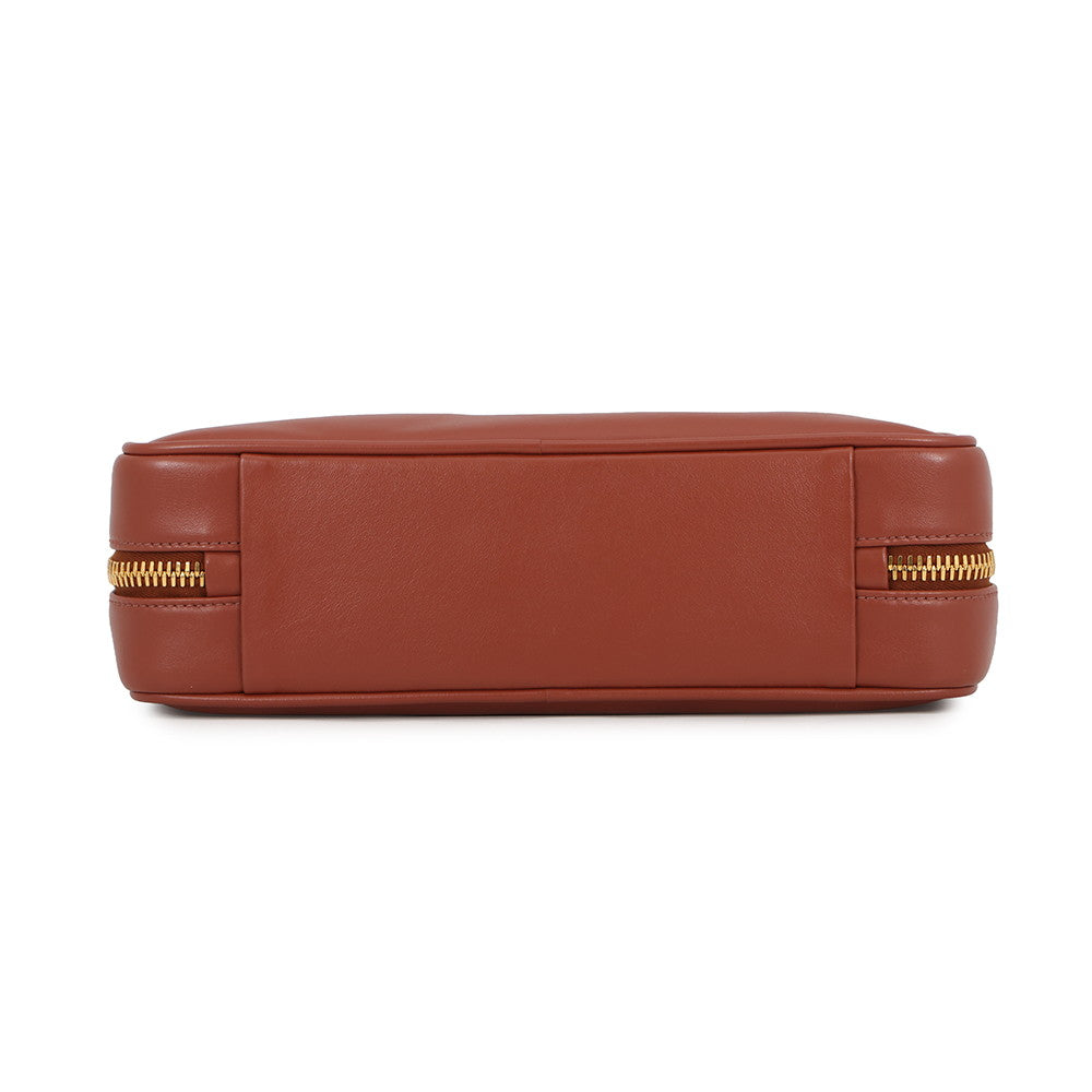 MIUMIU baud Copper Brown5BB173_2CRW_F0033_V_OTM Calf Leather Size Small