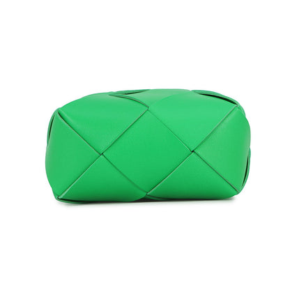 Bottega Veneta Maxi INTRECCIATO Cassette Camera Bag Parakeet701915VCQC23722 Lambskin Size Mini