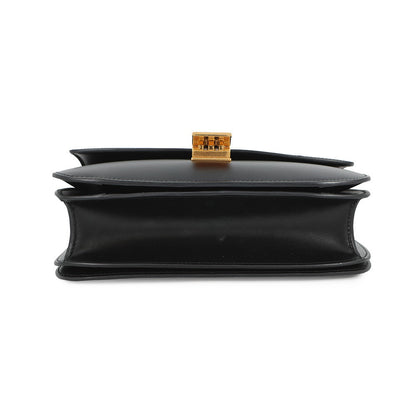 CELINE Classic box Black189173DLS.38NO Box Calf LeatherLeather Size Medium