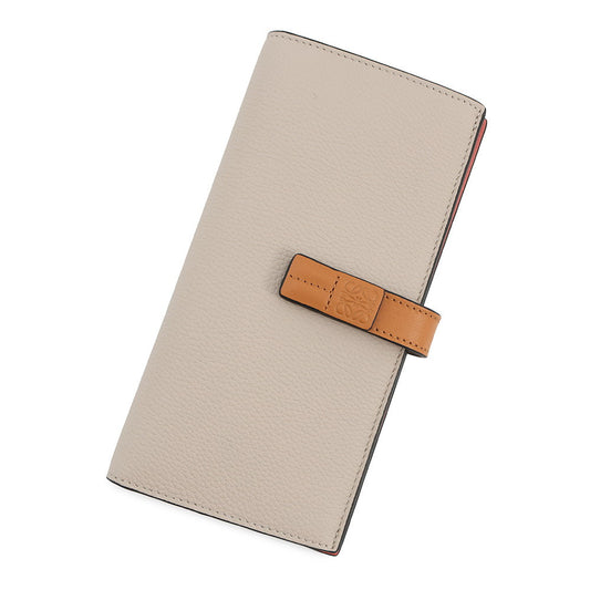 LOEWE Vertical wallet Light Oats / HoneyC660S40X01 Soft Grained Calf Leather