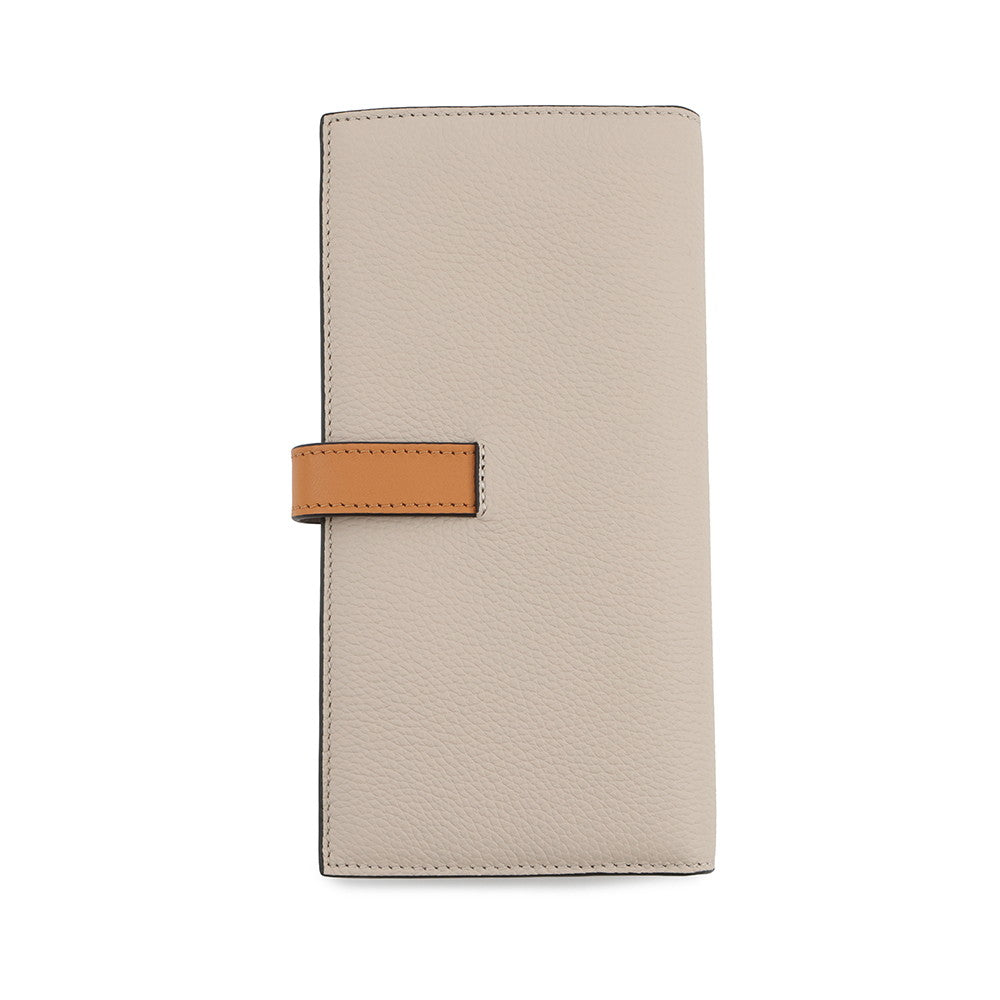 LOEWE Vertical wallet Light Oats / HoneyC660S40X01 Soft Grained Calf Leather