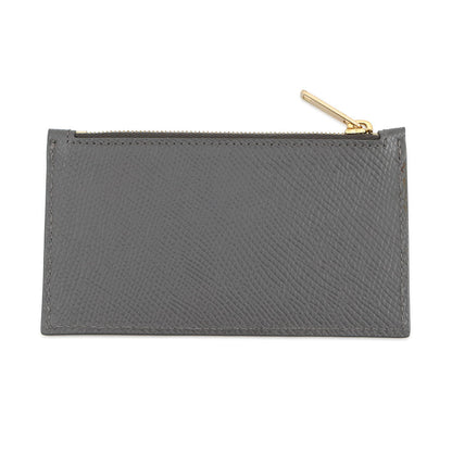CELINE Card holder with zip Gray10B683BEL.10DC Calf Leather