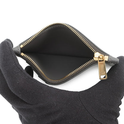 CELINE Card holder with zip Gray10B683BEL.10DC Calf Leather