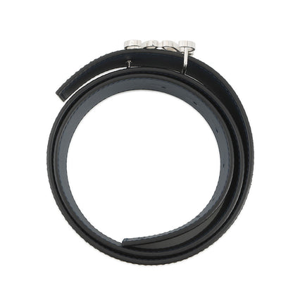 LOEWE Repeat Anagram Belt Reversible Size 85/34 Black/Navy