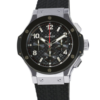 HUBLOT Big Bang W44mm Stainless Steel Ceramic Rubber Black Dial301.SB.131.RX