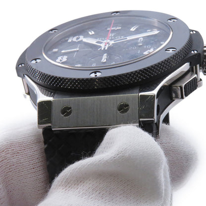HUBLOT Big Bang W44mm Stainless Steel Ceramic Rubber Black Dial301.SB.131.RX