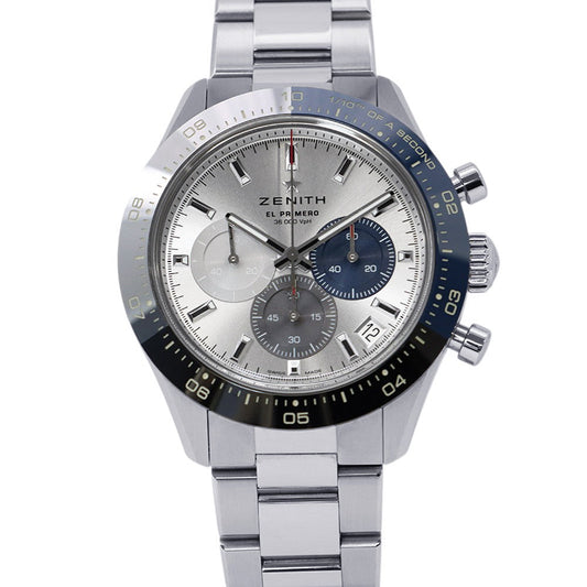 ZENITH Chronomaster Sports Boutique Edition W41mm Stainless Steel Ceramic Silver Dial03.3103.3600/69.M3100
