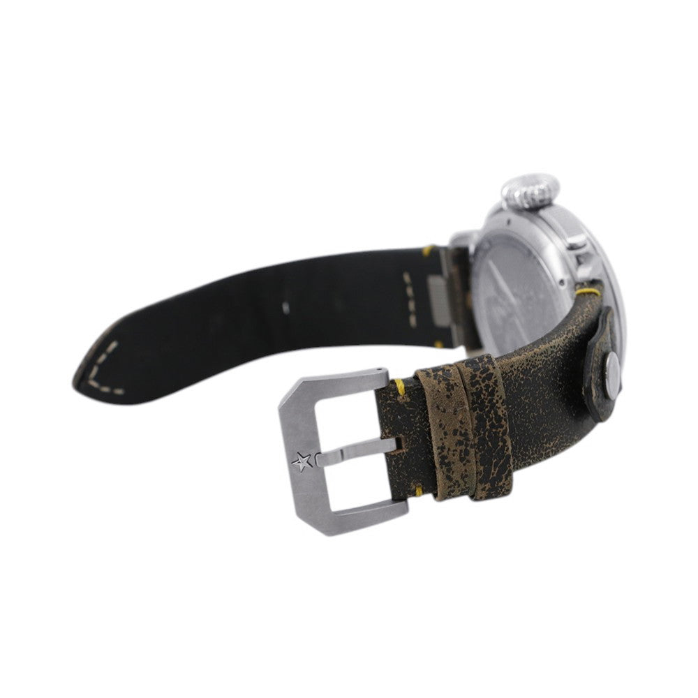 ZENITH Pilot Type 20 Chronograph Rescue W45mm Stainless Steel Leather Gray Dial03.2434.4069/20.I010