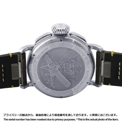 ZENITH Pilot Type 20 Chronograph Rescue W45mm Stainless Steel Leather Gray Dial03.2434.4069/20.I010