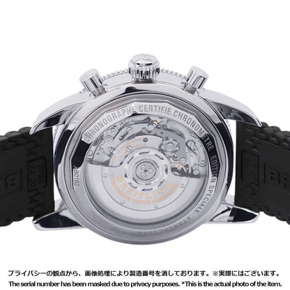 BREITLING Superocean Heritage B01 Chronograph44 W44mm Stainless Steel Rubber Silver DialAB0162
