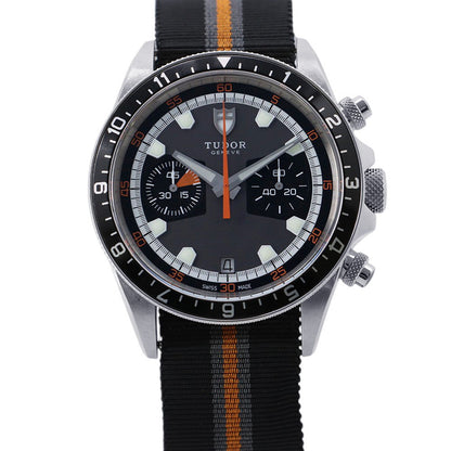 TUDOR Heritage Chronograph W42mm Stainless Steel Fabric Gray Dial70330N