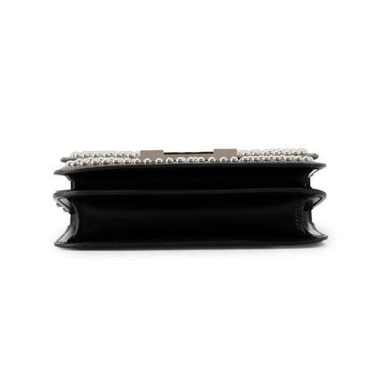 HERMES Constance3 Miroir Cloute Black Box Calf Leather Size Mini