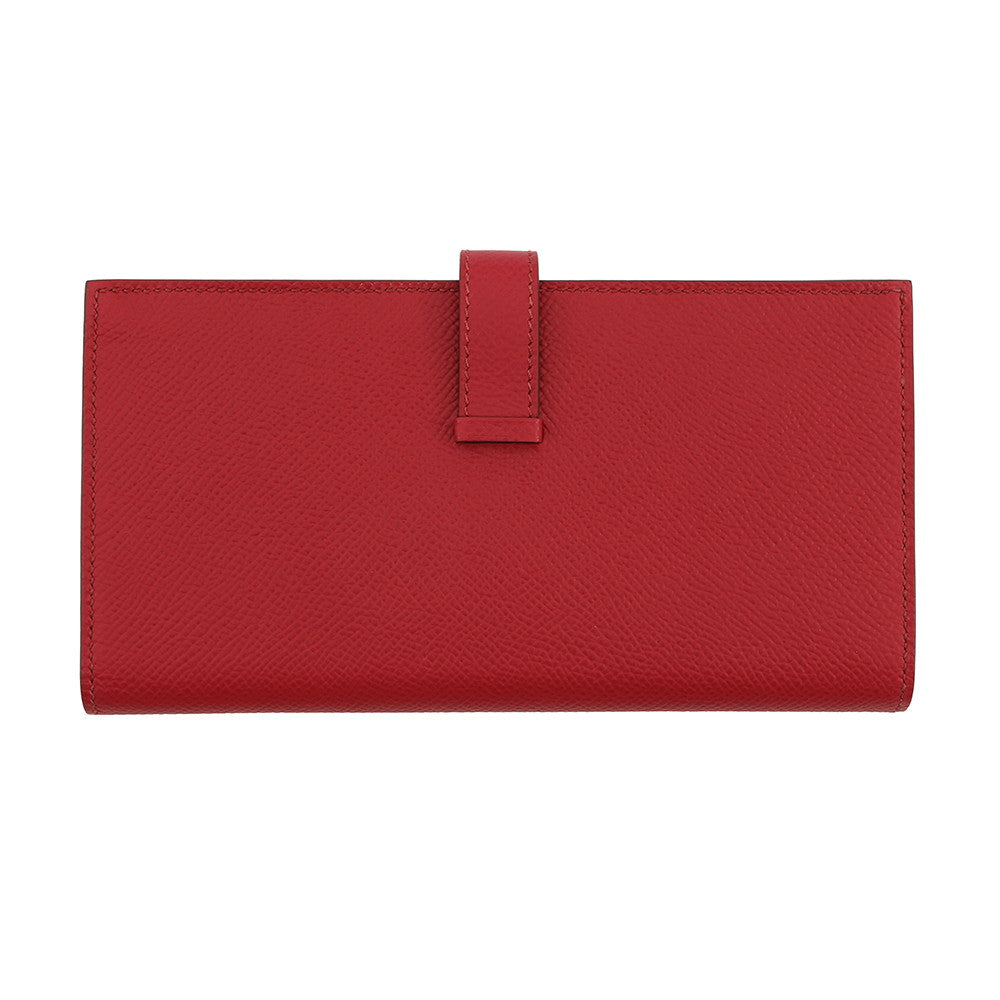 HERMES Bearnsfre Verso Ruby/Orange Epsom