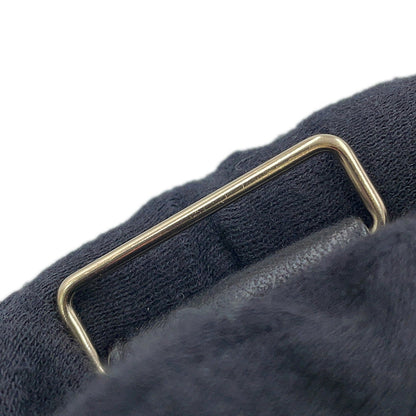CHANEL CC Logo Belt Bijoux Size 75/30 Black Leather Rhinestone