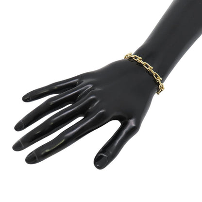 TIFFANY&Co. Hardware Small Link Bracelet Size Extra large 18K Yellow Gold