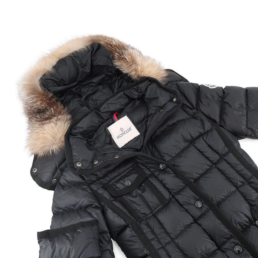 MONCLER HERMIFUR Down Coat BlackG20931C5160153048999 Nylon100%