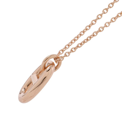 HERMES Chaine d'Ancre Farandole Necklace Size PM 18K Pink Gold