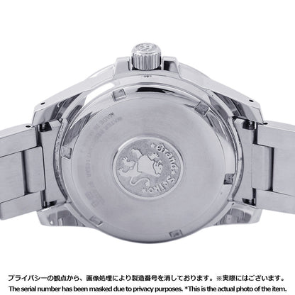 SEIKO Grand SEIKO Spring Drive GMT W39.4mm Stainless Steel Black DialSBGE213