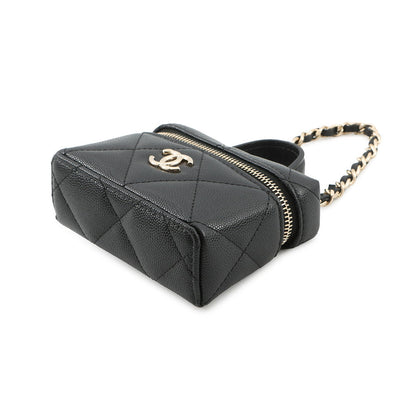 CHANEL Matelasse Bag Charm BlackAP4897-B10583-94305 Caviar Leather