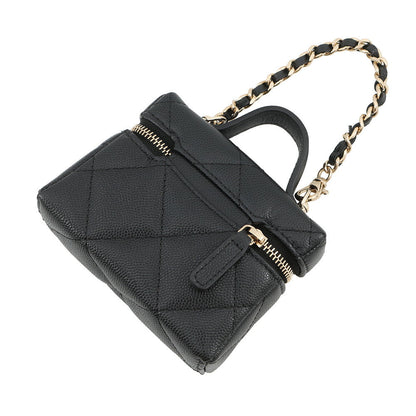 CHANEL Matelasse Bag Charm BlackAP4897-B10583-94305 Caviar Leather
