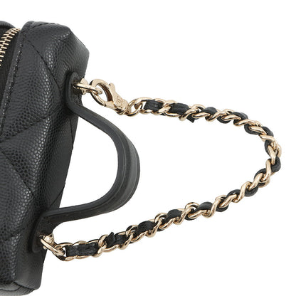 CHANEL Matelasse Bag Charm BlackAP4897-B10583-94305 Caviar Leather