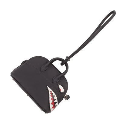 HERMES Bolide Shark Bag Charm Caban Swift Leather