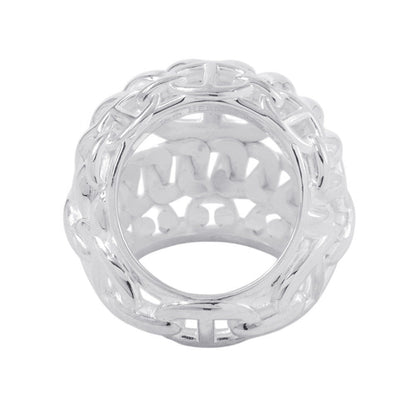 HERMES Chaine d'Ancre Multi Chain Ring Size TGM/54/#14 SV925