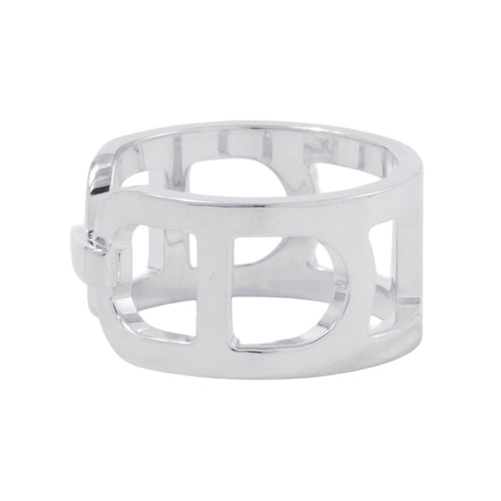 HERMES Ever Chaine d'Ancre Ring Size MM/53/#13 SV925