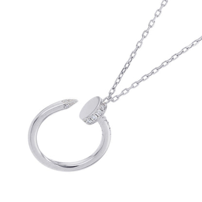CARTIER Juste Un Clou NecklaceB7224891 18K White Gold