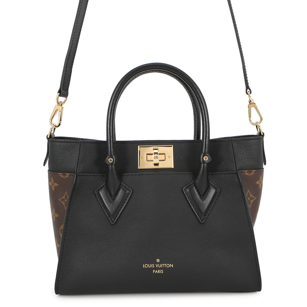 LOUIS VUITTON On My Side NoirM57728 Monogram Calf Leather Size PM
