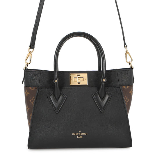 LOUIS VUITTON On My Side NoirM57728 Monogram Calf Leather Size PM
