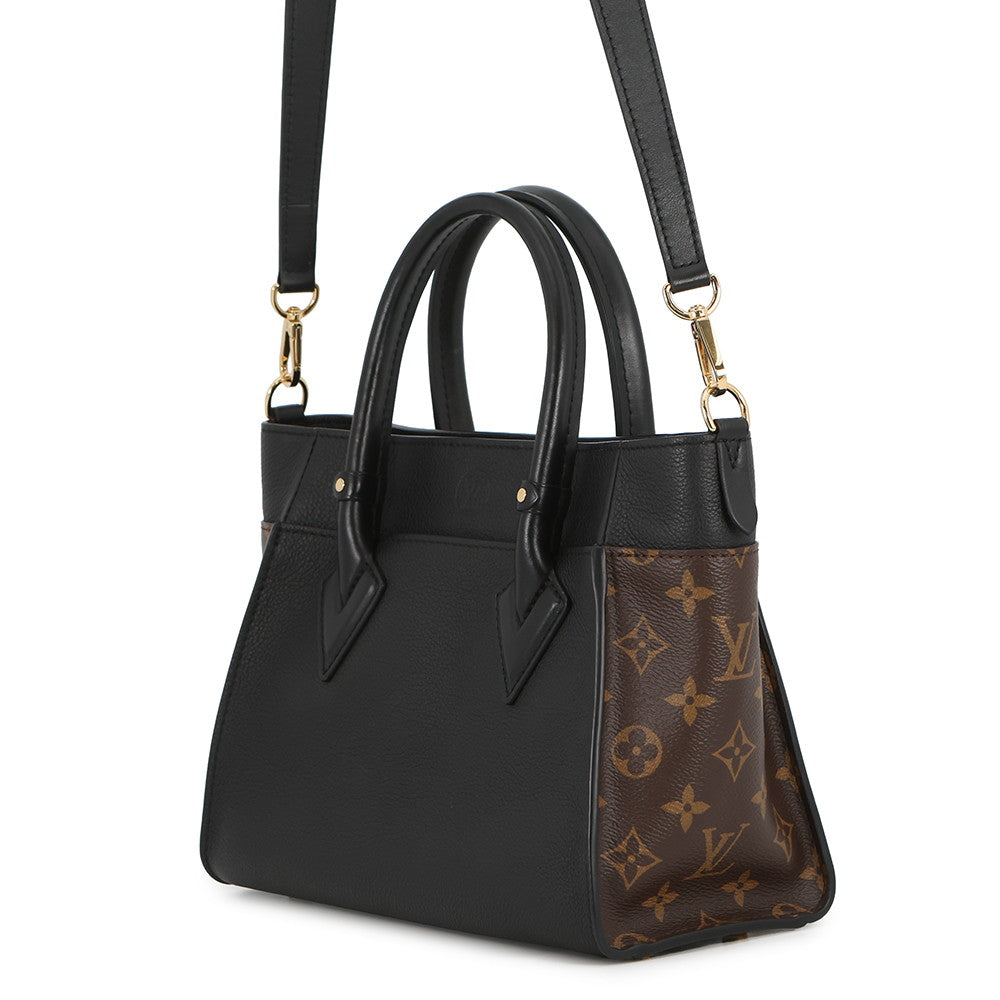 LOUIS VUITTON On My Side NoirM57728 Monogram Calf Leather Size PM