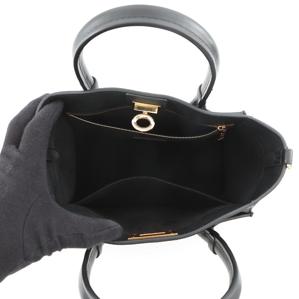 LOUIS VUITTON On My Side NoirM57728 Monogram Calf Leather Size PM