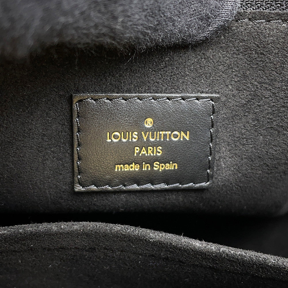 LOUIS VUITTON On My Side NoirM57728 Monogram Calf Leather Size PM