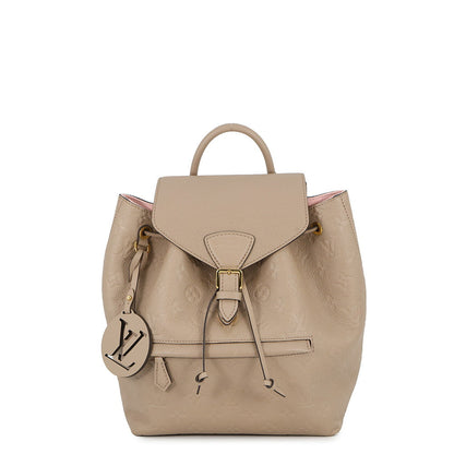 LOUIS VUITTON Montsouris TourterelleM45410 Monogram Empreinte Leather Size PM