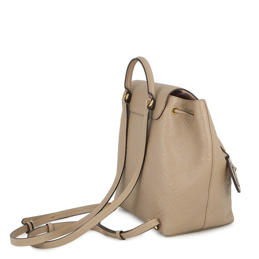 LOUIS VUITTON Montsouris TourterelleM45410 Monogram Empreinte Leather Size PM