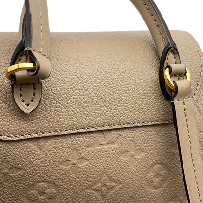 LOUIS VUITTON Montsouris TourterelleM45410 Monogram Empreinte Leather Size PM