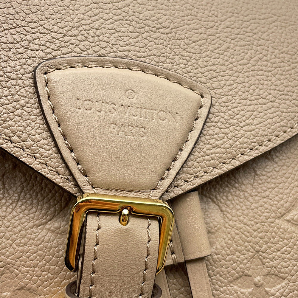 LOUIS VUITTON Montsouris TourterelleM45410 Monogram Empreinte Leather Size PM