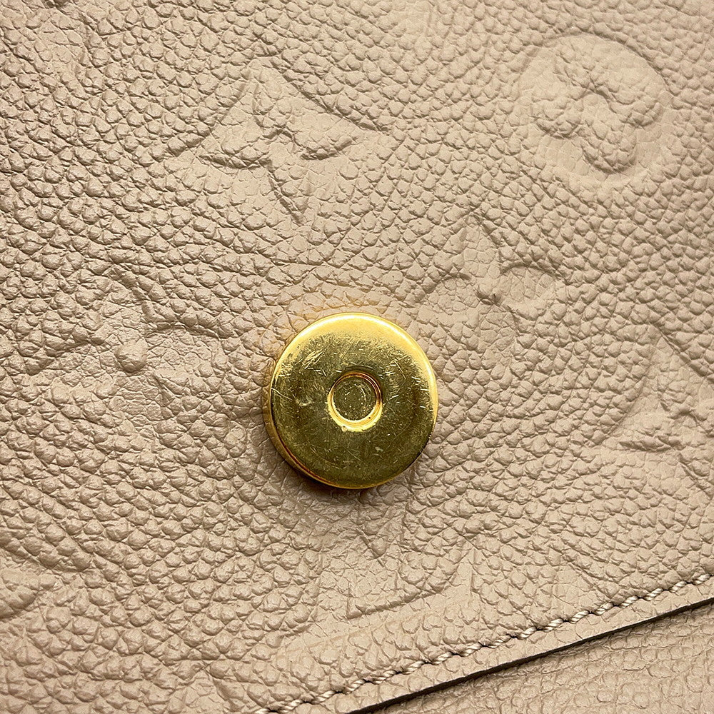 LOUIS VUITTON Montsouris TourterelleM45410 Monogram Empreinte Leather Size PM