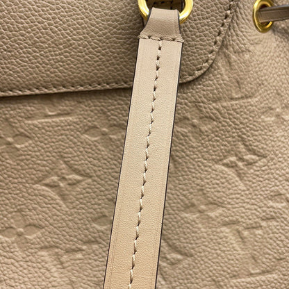 LOUIS VUITTON Montsouris TourterelleM45410 Monogram Empreinte Leather Size PM