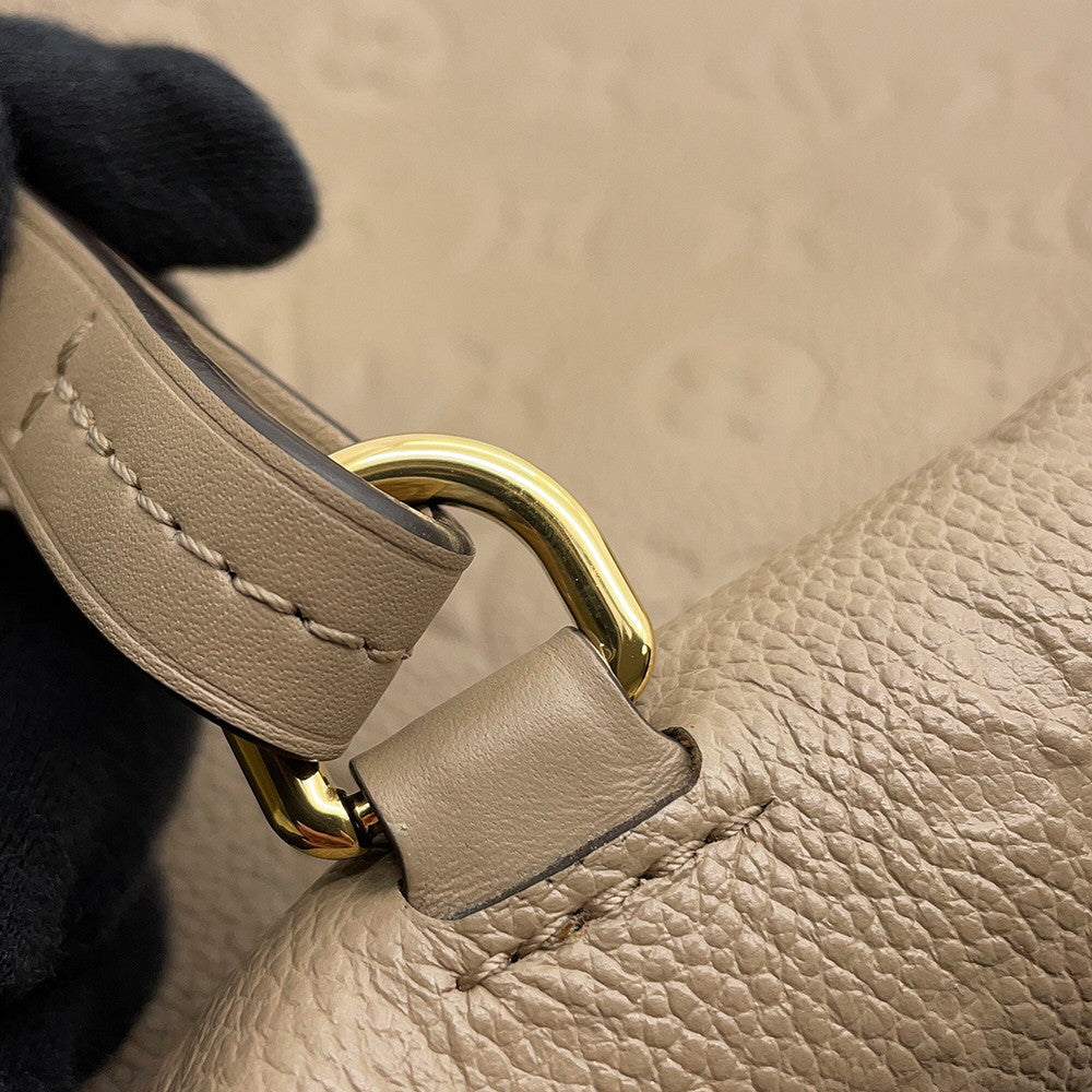 LOUIS VUITTON Montsouris TourterelleM45410 Monogram Empreinte Leather Size PM