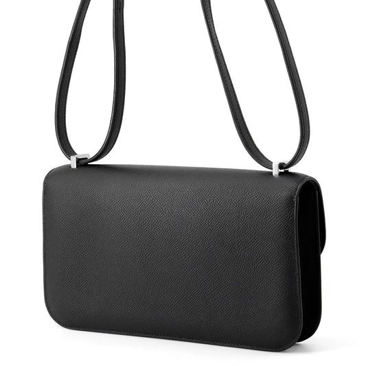 HERMES Constance Elan Miroir Black Epsom