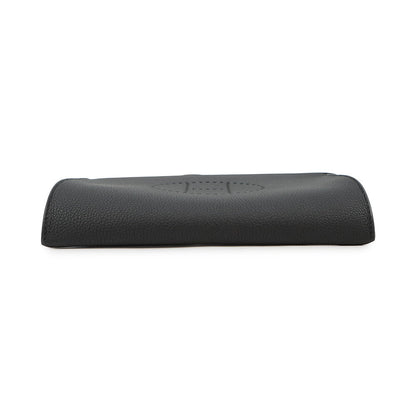 HERMES Videpoches Shoulder Bag Black Togo Leather