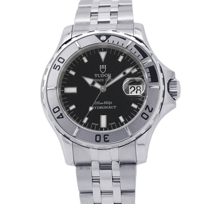 TUDOR Prince Date Hydronaut W40mm Stainless Steel Black Dial89190P