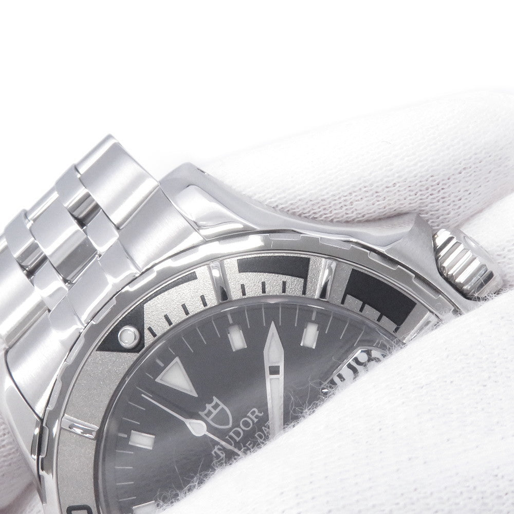 TUDOR Prince Date Hydronaut W40mm Stainless Steel Black Dial89190P