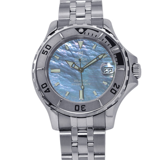 TUDOR Prince Date Hydronaut W40mm Stainless Steel Blue shell Dial85190P