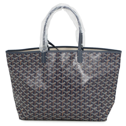GOYARD Saint Louis Navy BlueSTLOUIPMLTY12CL12P PVC Leather Size PM