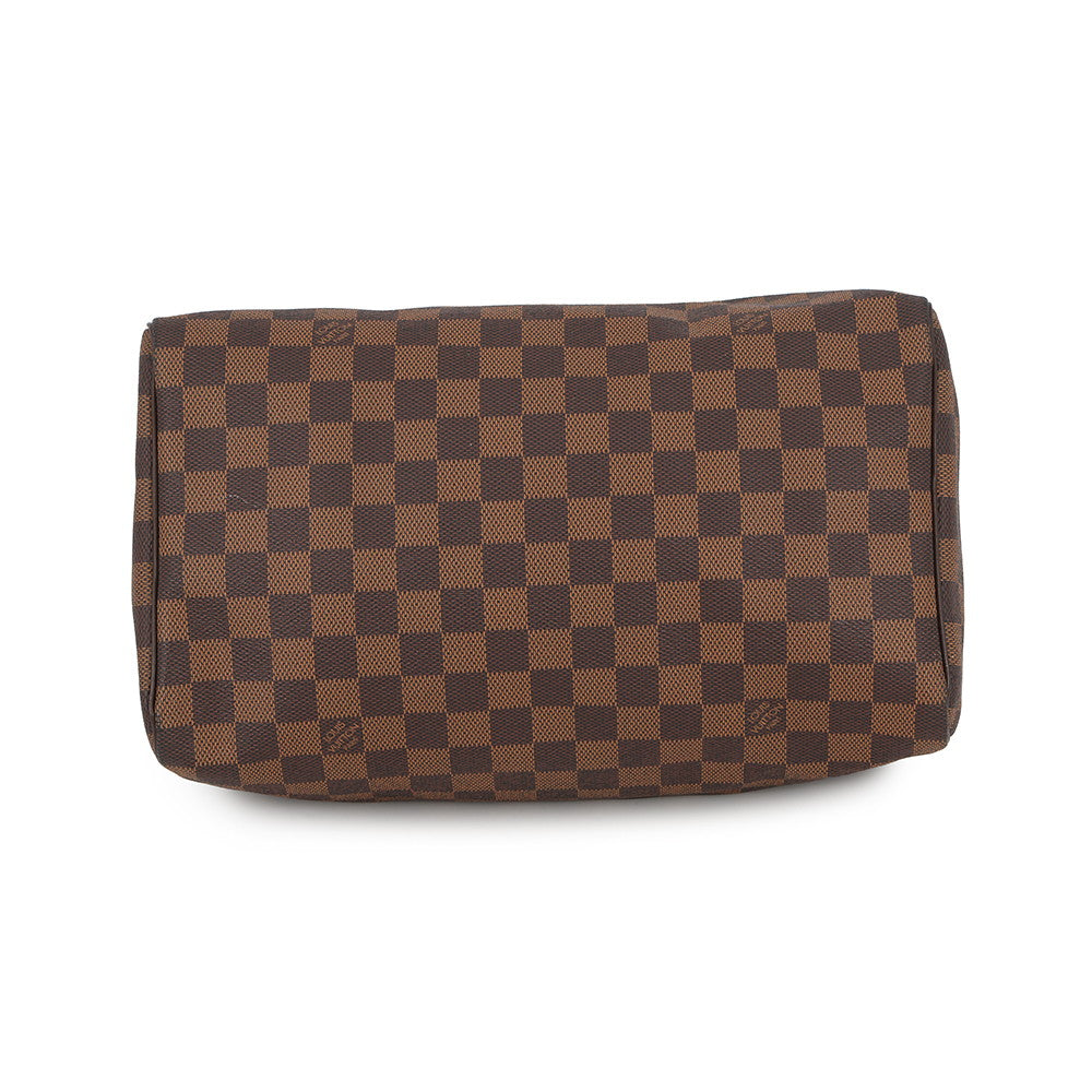 LOUIS VUITTON Speedy RedN41531 Damier Ebene Canvas Size 30