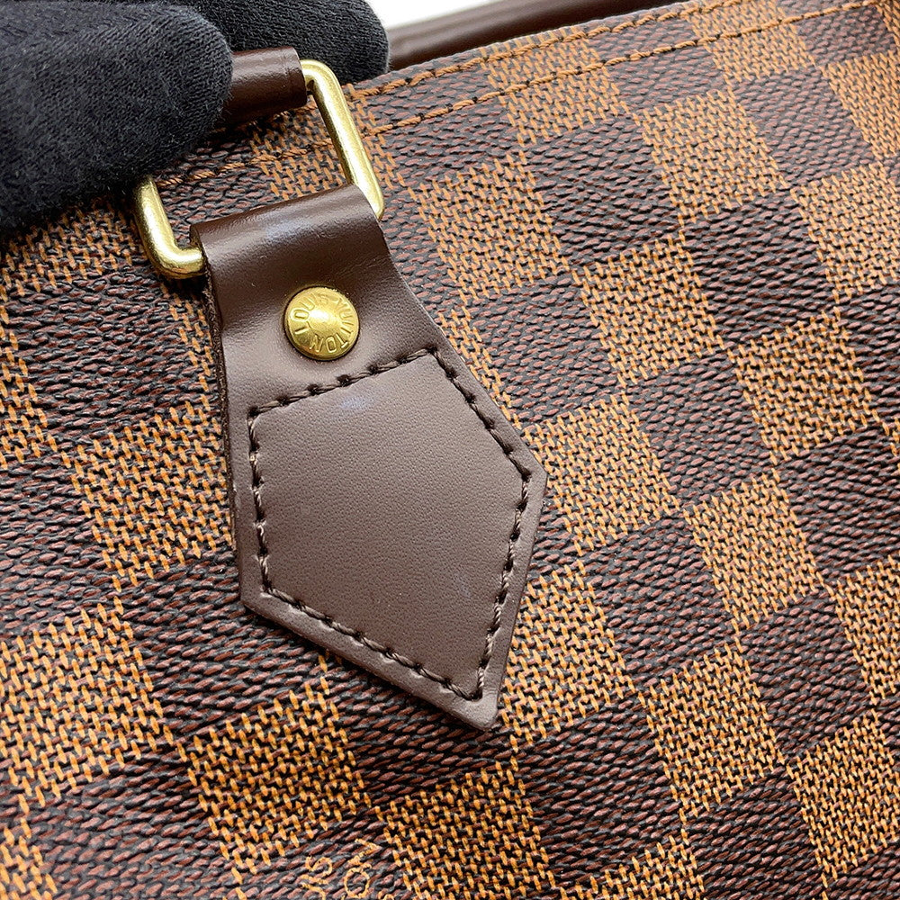 LOUIS VUITTON Speedy RedN41531 Damier Ebene Canvas Size 30
