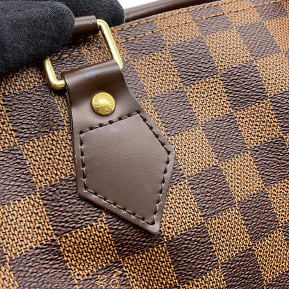 LOUIS VUITTON Speedy RedN41531 Damier Ebene Canvas Size 30